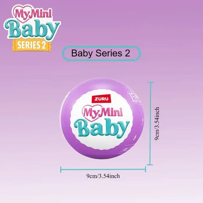 Zuru Surprise Doll Surprise Series2 My Mini Baby Capsule mystère à collectionner 5 jouets mystère objets de collection jouets miniatures nouveauté