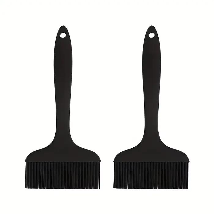 Grande brosse à huile résistante à la chaleur, brosse à pâtisserie pour barbecue, brosse à badigeonner en Silicone, brosse à badigeonner Extra large pour la cuisson de la grillage à la marinade