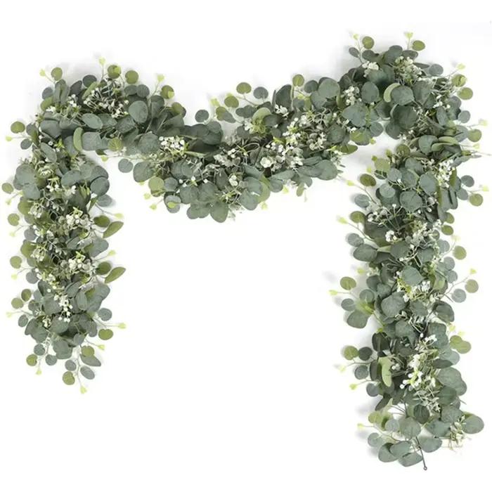Plante vigne artificielle verte pour extérieur décoration mariage fête prénuptiale jardin arcade