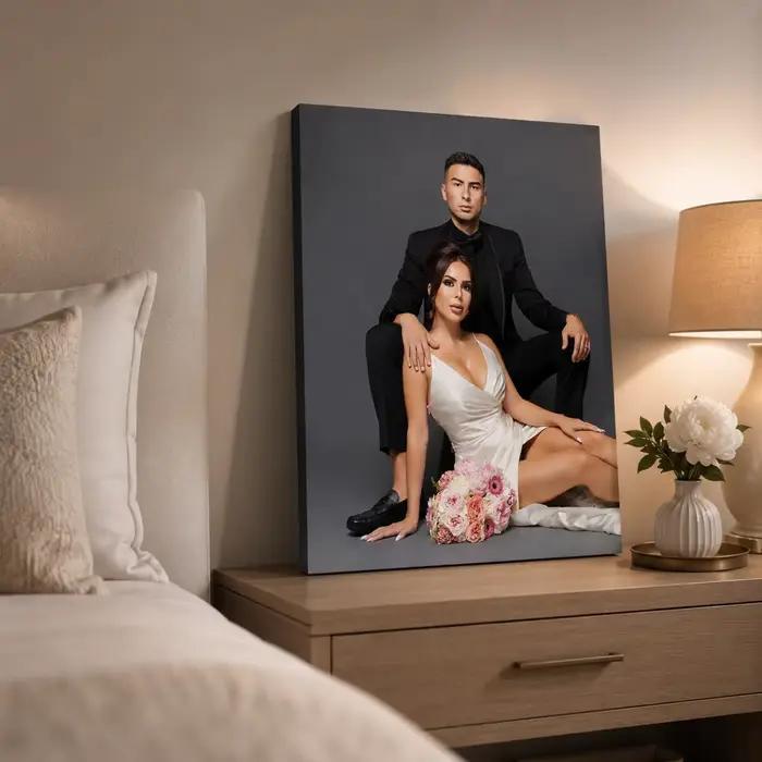 Art Photo Personnalisé sur Mesure — Décoration Murale Exquise pour Salons et Chambres à Coucher — Pièces d'Art Décoratives Uniques pour la Maison