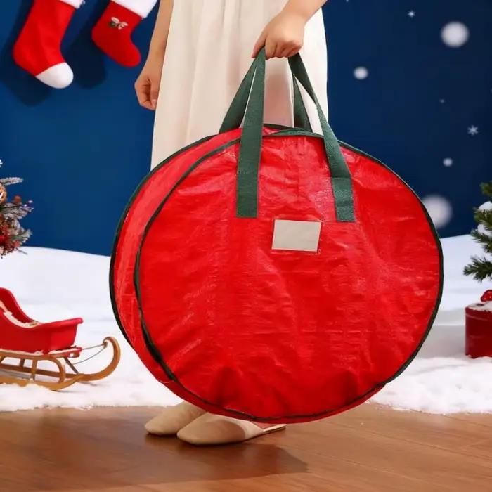 Sac de rangement de décorations de noël