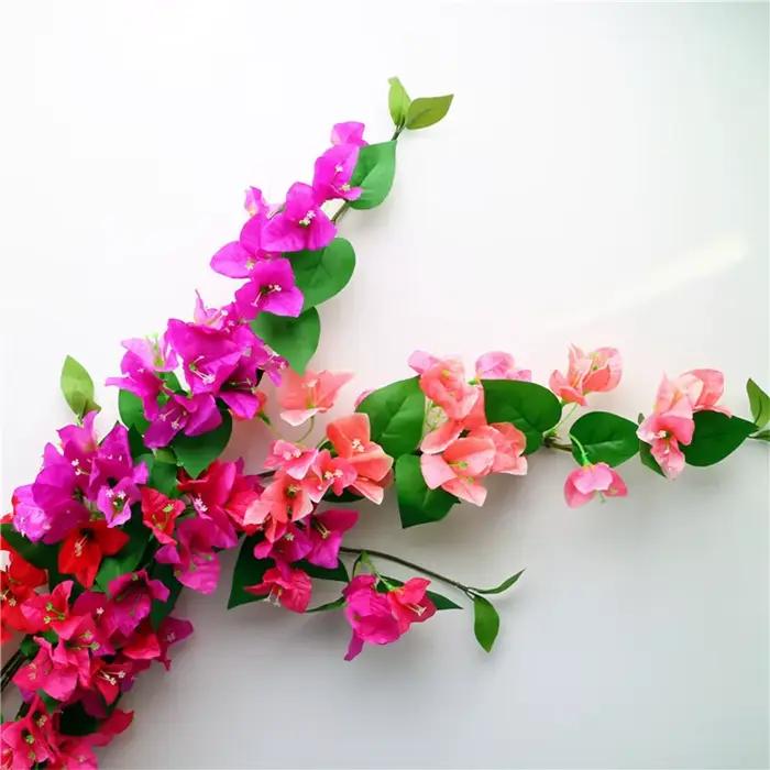 InjFake-Branche de fleurs artificielles décoratives
