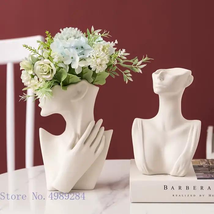 Vase à fleurs en céramique