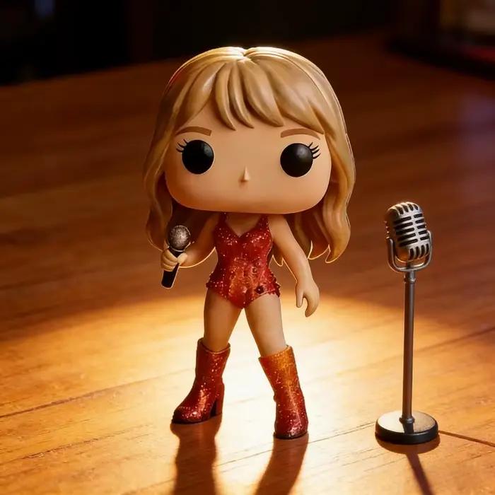 Figurine pop inspirée de Taylor Swift, The Eras Tour, objet de collection en résine, décoration pour la maison