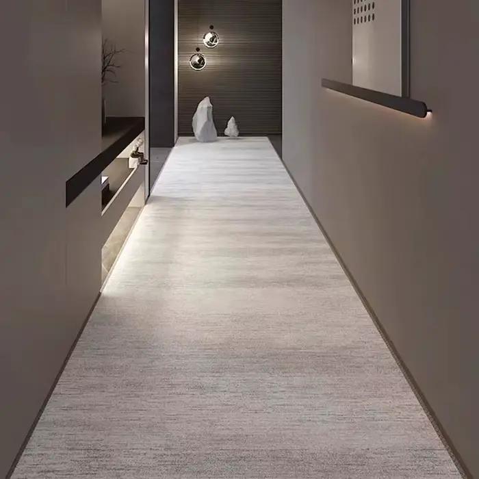 Tapis de coureur de couloir pour la décoration de salon, tapis de sol d'allée de maison, zone de décoration d'entrée de luxe, longue bande