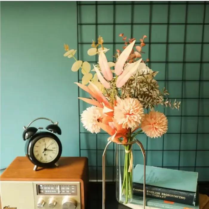 Bouquets Bohèmes en Terre Cuite pour Décoration d'Intérieur