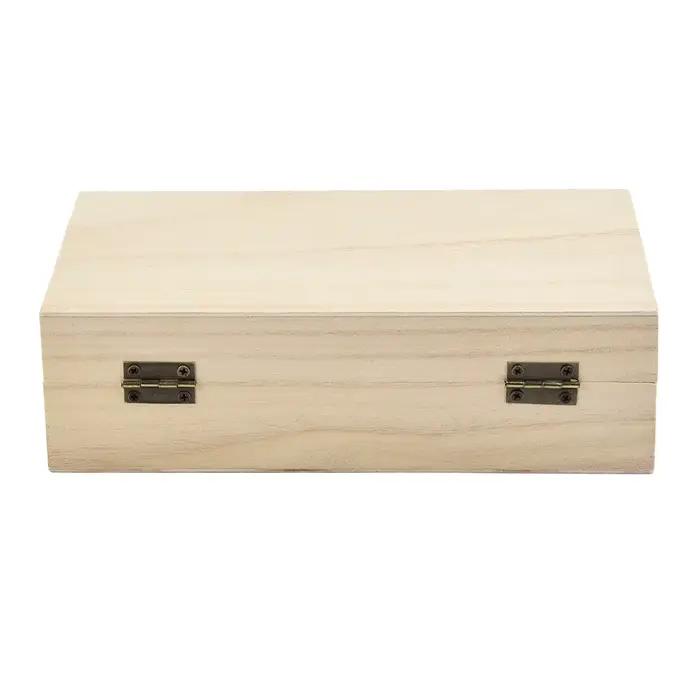 Boîte de rangement en bois