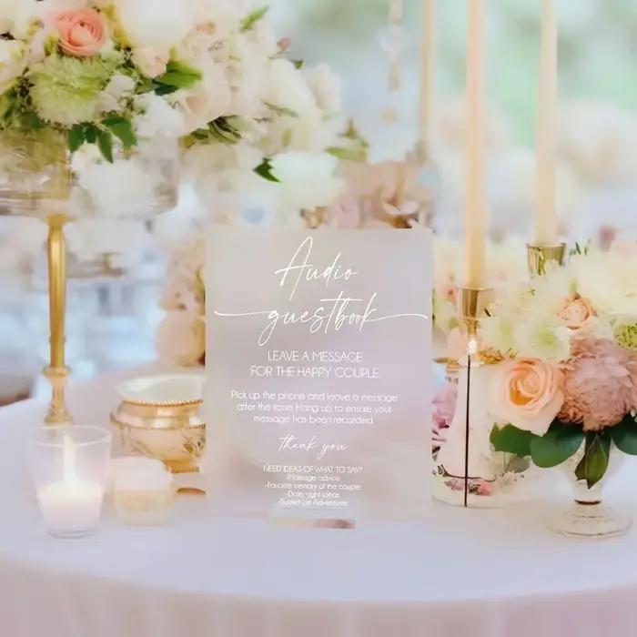 Décor romantique de mariage britannique