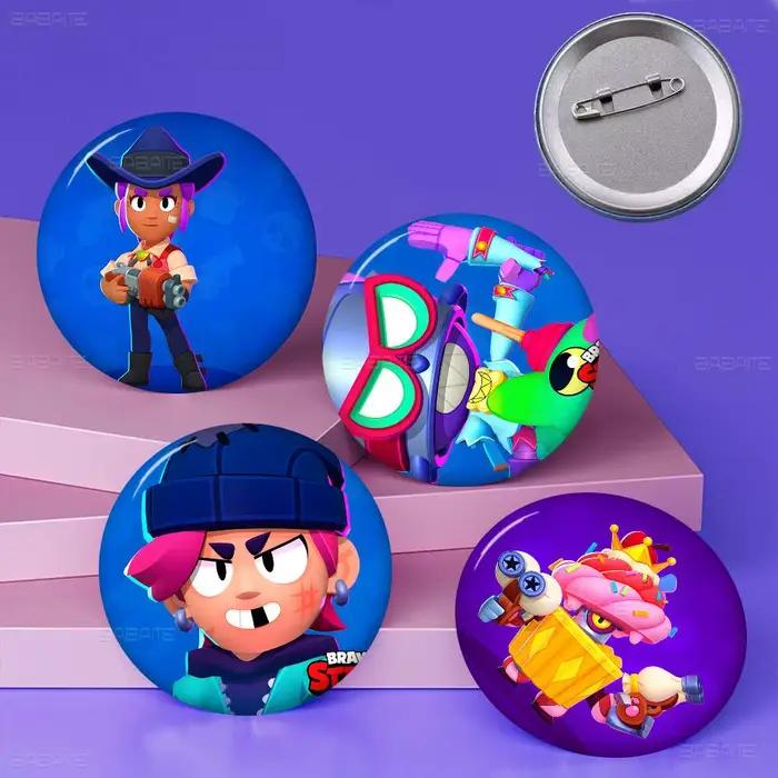Badge en étain fait main 58 mm