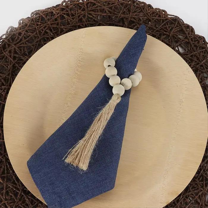 Ensemble de 12 ronds de serviette