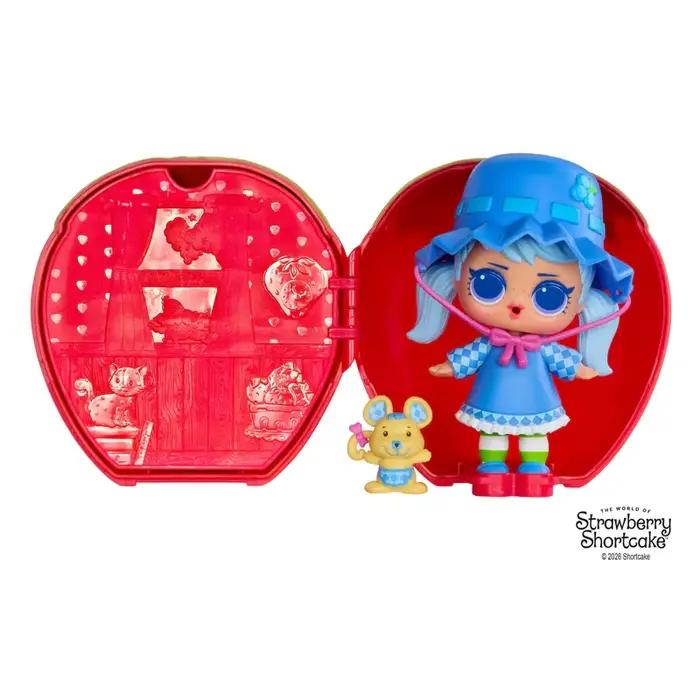 Surprise Loves Strawberry Shortcake Tots, poupées de collection parfumées avec 7 surprises