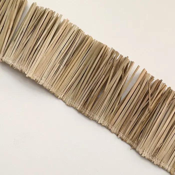 Garniture à franges en jute