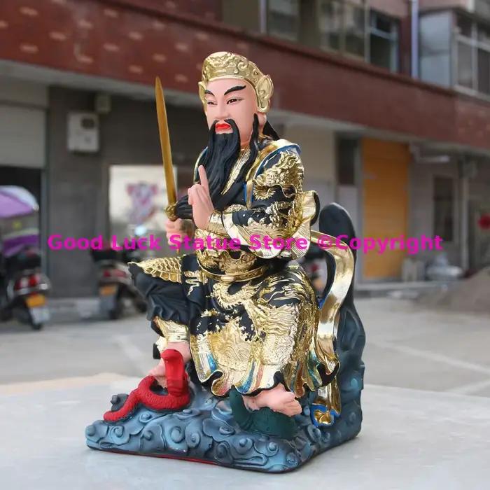 Statue d'Ancêtre du Taoïsme en Asie