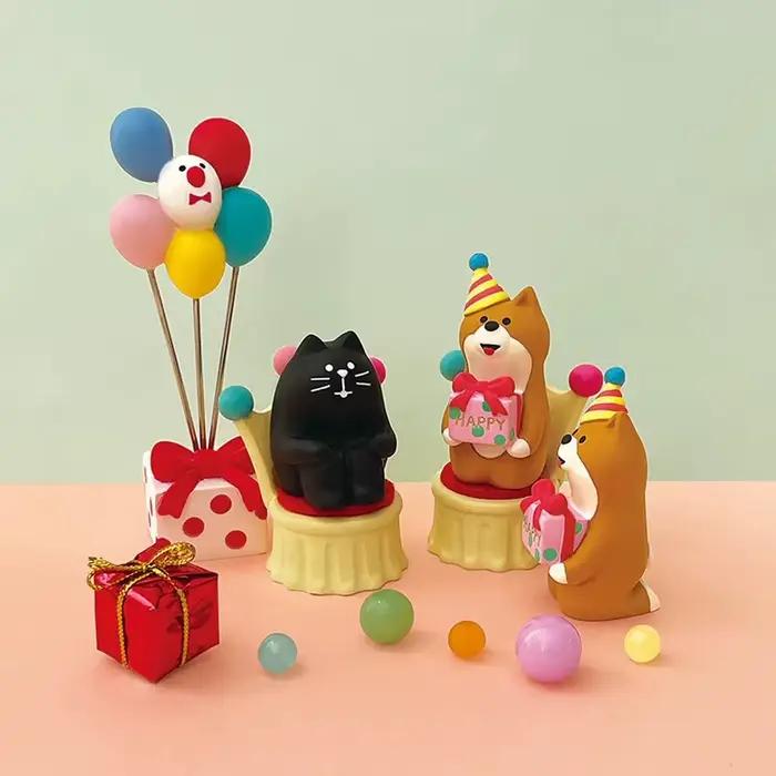 Sculpture de chat japonais en résine miniature pour collectionneurs et amoureux des animaux de compagnie pour intérieur et occasions spéciales
