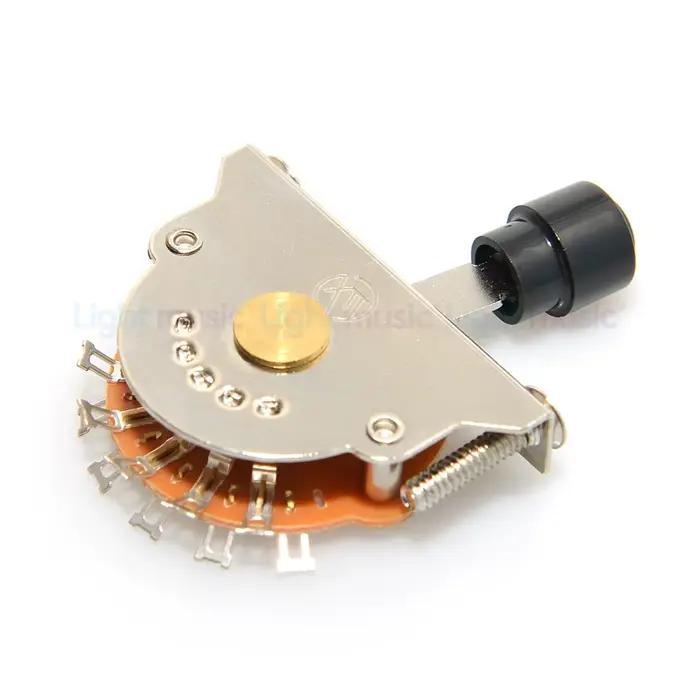 3 voies 4 voies 5 voies guitare électrique interrupteur métal plastique 1 pièces conseils interrupteur avec vis accessoires de guitare électrique
