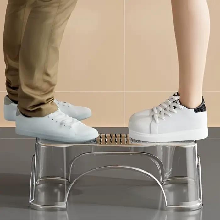 Tabouret de toilette moderne – Repose-pieds imperméable et antidérapant pour adultes et personnes âgées. Facile à
