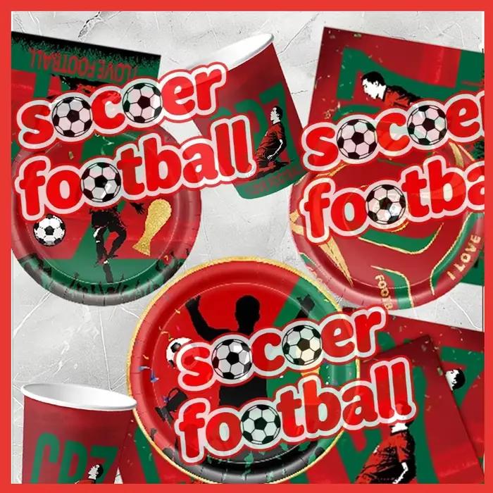 Nouvelles décorations de fête d'anniversaire sur le thème du football CR7