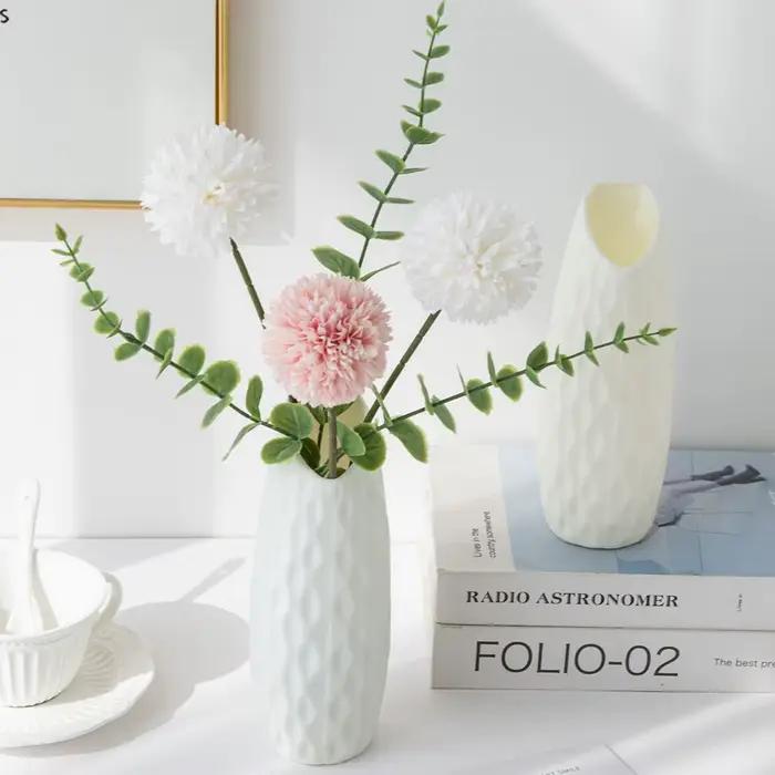 Vase en plastique Imitation céramique arrangement floral mariage maison jardin extérieur Table bricolage Bonsaï Festival fête cour décor