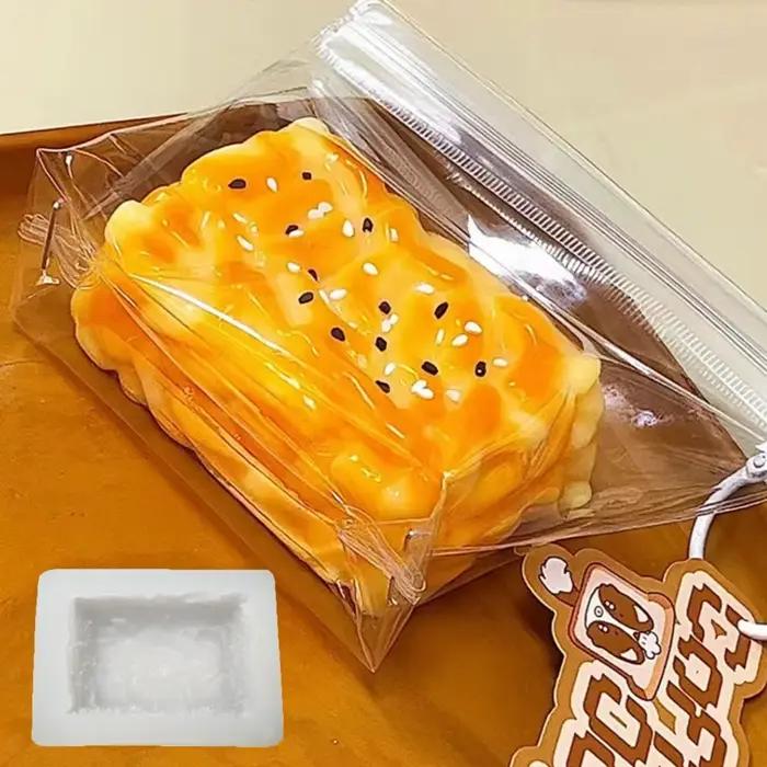 Moule à bougie à gâteau en crème de fraise, moule créatif en Silicone pour bougie d'encens en pain, gypse pour décoration de cuisson, moules de jouets mollis mochi