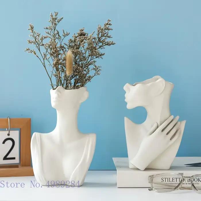 Vase à fleurs en céramique