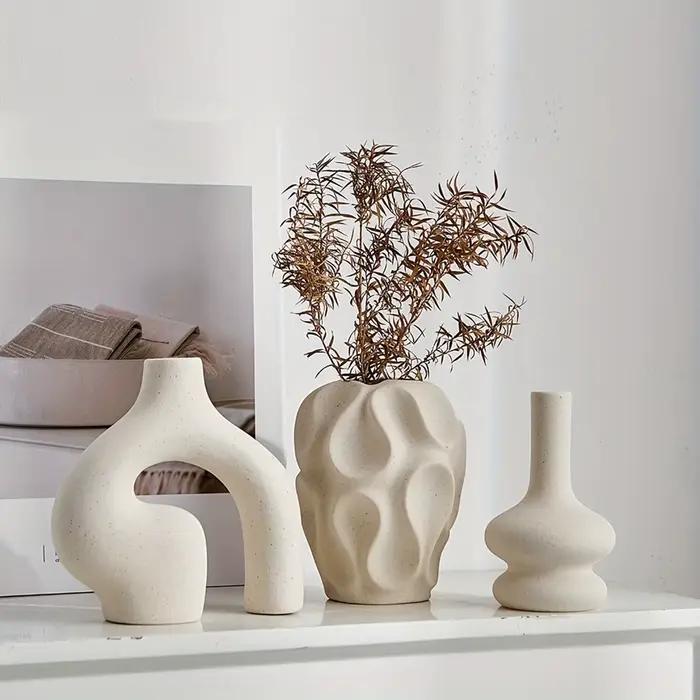 Ensemble de Vase en céramique bohème