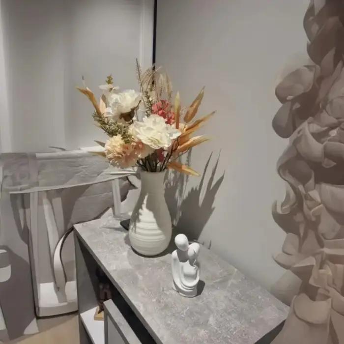 Bouquets Bohèmes en Terre Cuite pour Décoration d'Intérieur