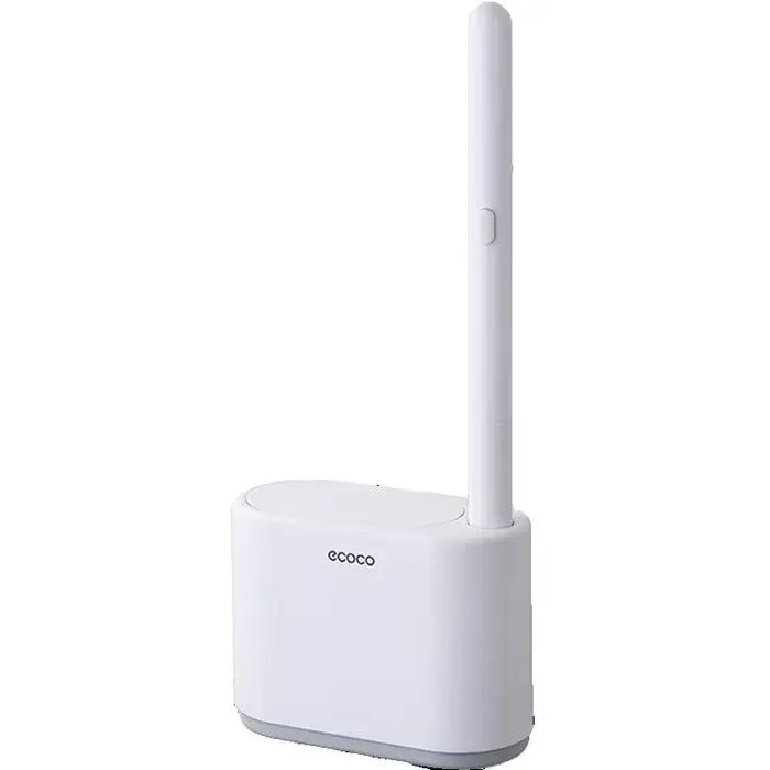 ECOCO – nettoyeur de brosse de toilette jetable, tête de brosse de toilette de remplacement, outil de nettoyage mural de WC, accessoires de salle de bains