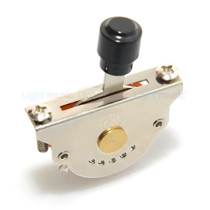 3 voies 4 voies 5 voies guitare électrique interrupteur métal plastique 1 pièces conseils interrupteur avec vis accessoires de guitare électrique