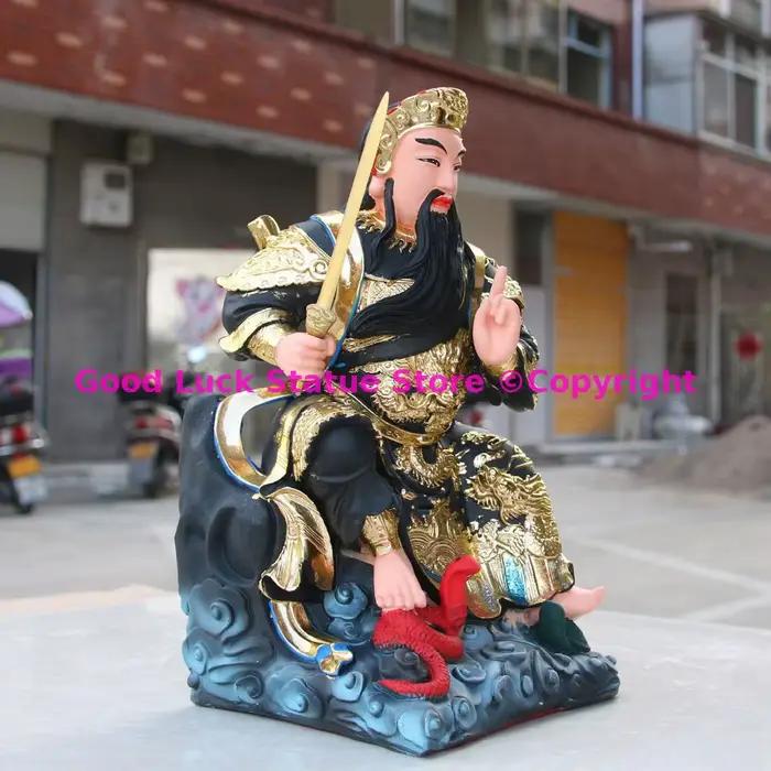 Statue d'Ancêtre du Taoïsme en Asie