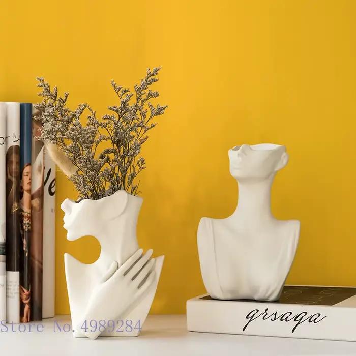 Vase à fleurs en céramique