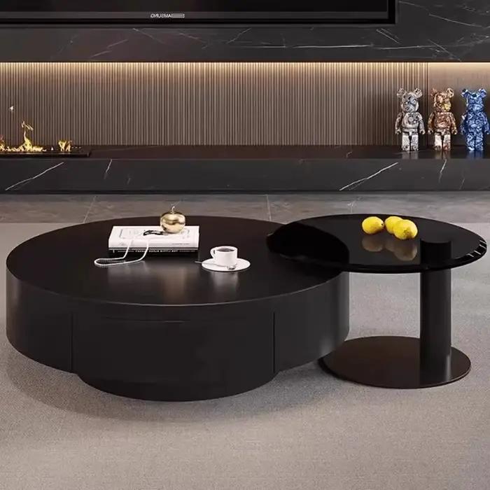 Table Basse ronde moderne pour Salon
