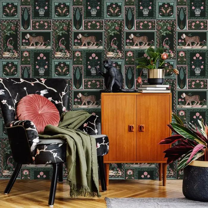 Papier peint Patchwork Vintage