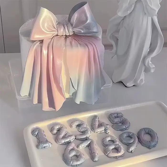 Moule en Silicone pour décoration de gâteau Fondant