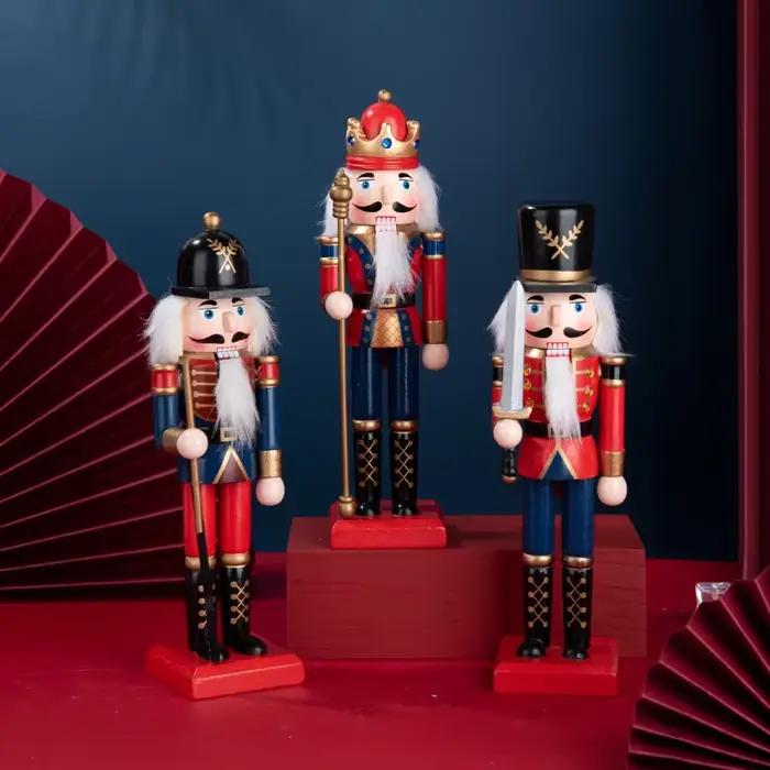 Figurine de Soldat de Marionnette Casse-Noisette de Noël