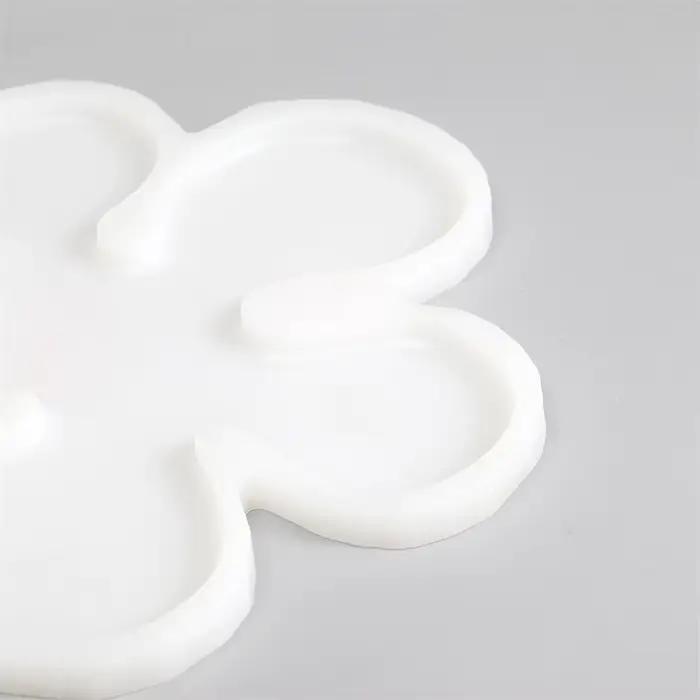 Jesmonite – moule de dessous de verre en Silicone