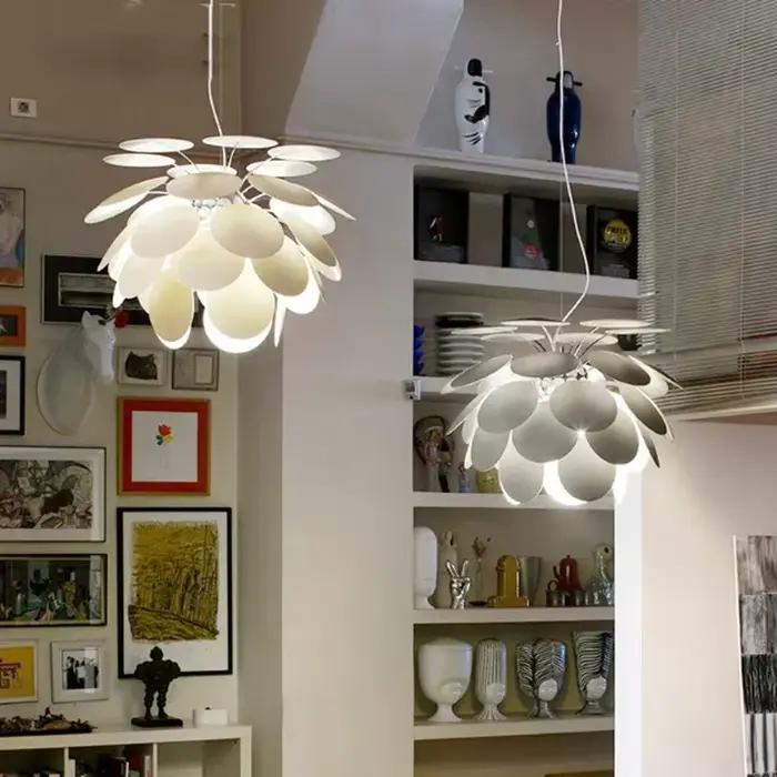 Suspension LED en Métal Art Déco pour Salon Chambre et Décoration Intérieure Occasions Spéciales