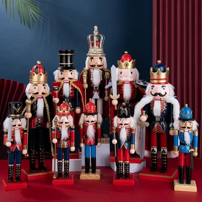 Figurine de Soldat de Marionnette Casse-Noisette de Noël