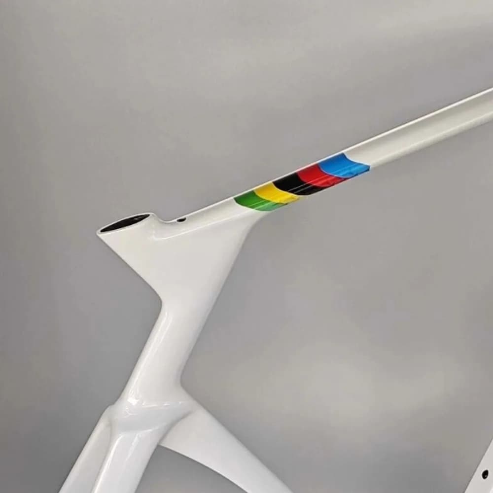 Nouveau cadre de vélo de route en carbone, taille M avec guidon 377x115mm, expédition DPD pour l'UE