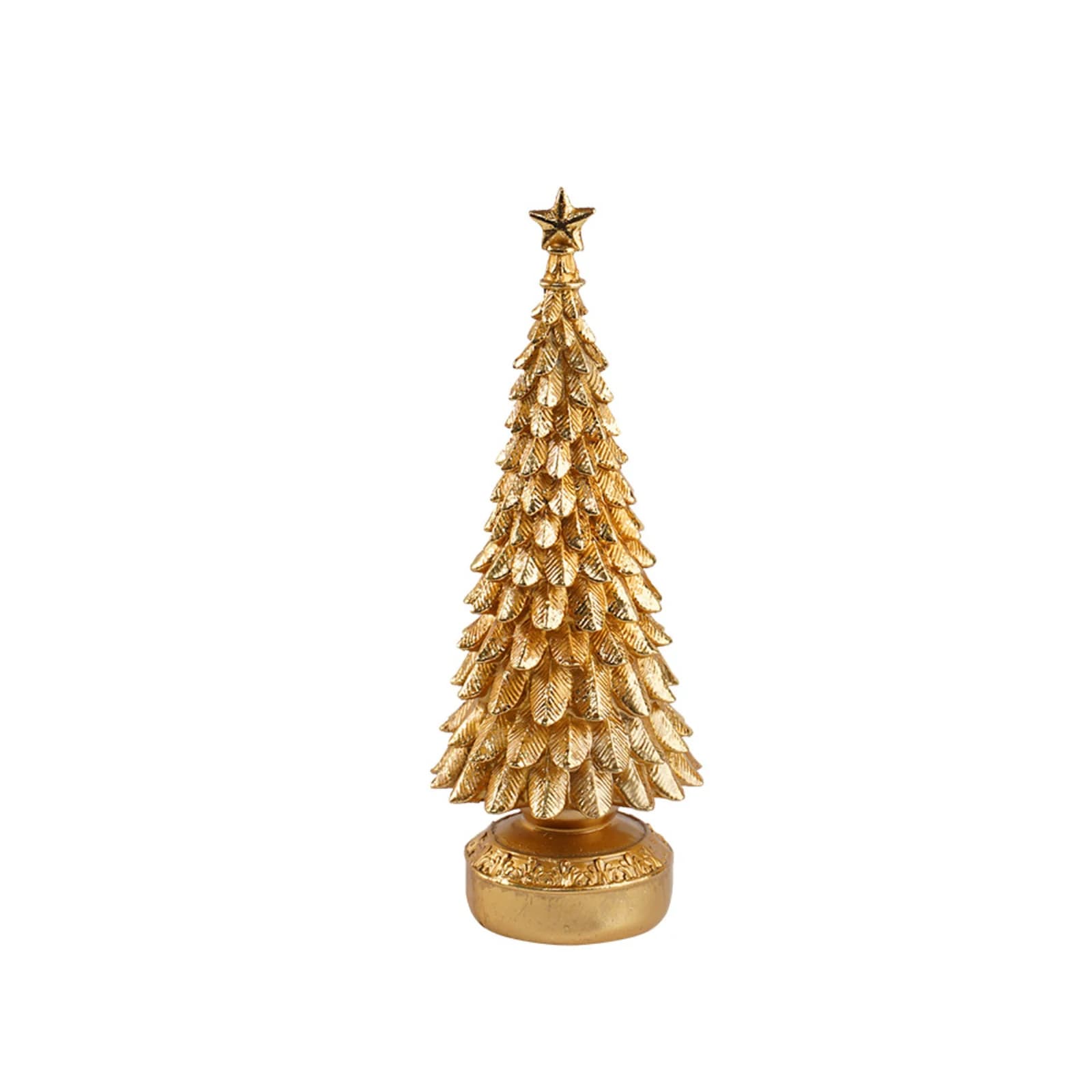 Ornement d'arbre de noël brillant, artisanat en résine alimenté, éclairage de fête à domicile, décor