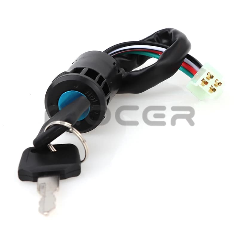 Clé de commutateur de moto avec fil, accessoires de moto RL, interrupteur de démarrage Hurbike, serr