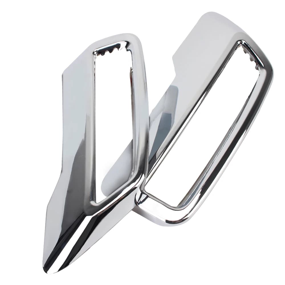 Accessoires de tuyau d'échappement de voiture, outils de couverture arrière de style, couvercle de t