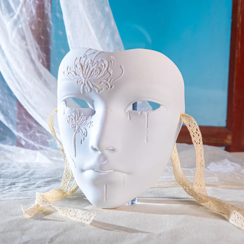 Masque de beauté de fête Cosplay, masque de carnaval, décoration de fête, bricolage, accessoires de