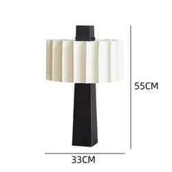 Lampe de chevet créative minimaliste scandinave, lampe verticale noire, lampe de table de salon, lam