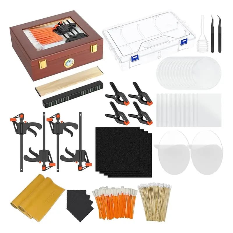 【Articles populaires】Kit de nettoyage, de restauration et de réparation de cartes à collectionner, 3