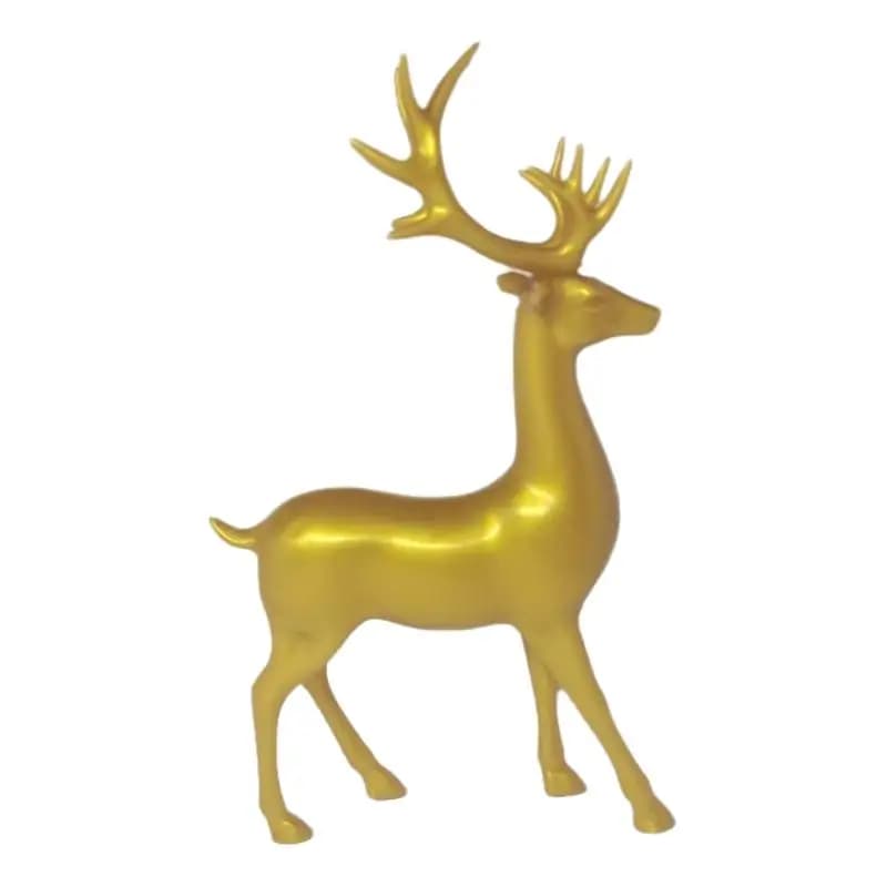Ornements de table rustiques, décoration de renne de Noël pour la maison, décoration de Noël d'intér