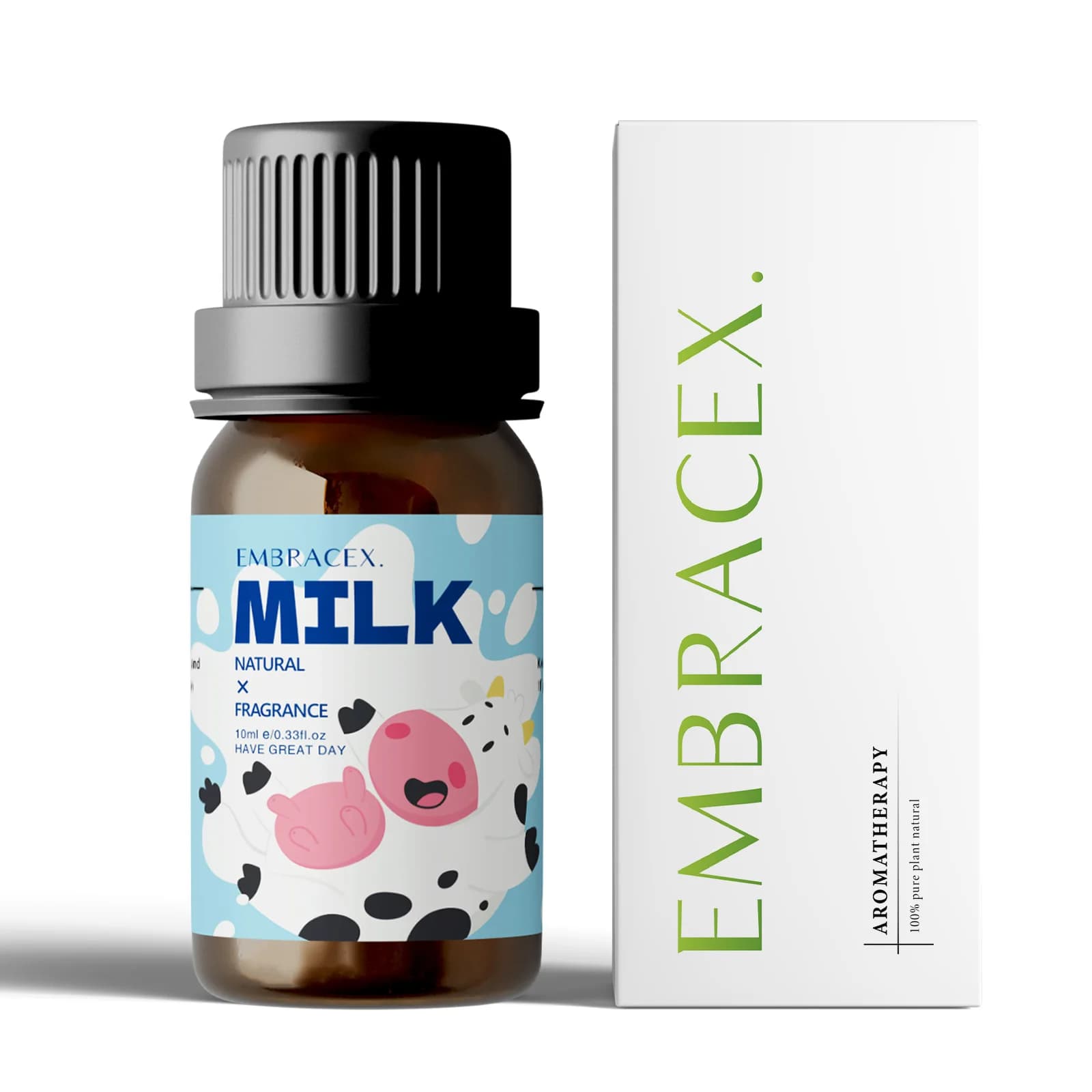 Huiles essentielles au lait 10 ml pour bougies et diffuseurs, coffret cadeau, désodorisant d'ambianc