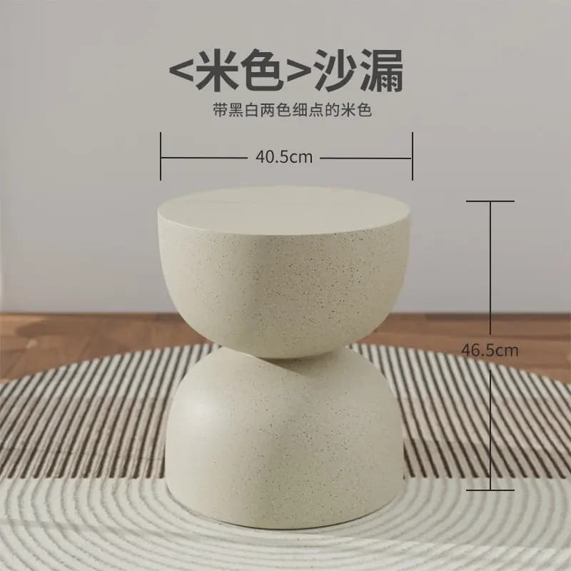 Table basse minimaliste pour gagner de la place, design unique et glamour, table d'appoint simple, p
