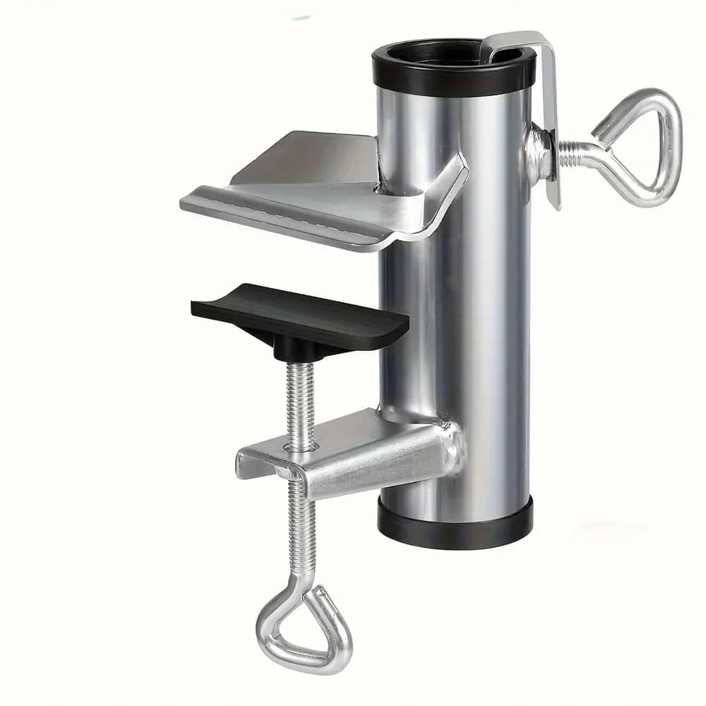 Pince parapluie pour terrasse extérieure, banc de terrasse, cadre partenaire, balustrade, bateau, po
