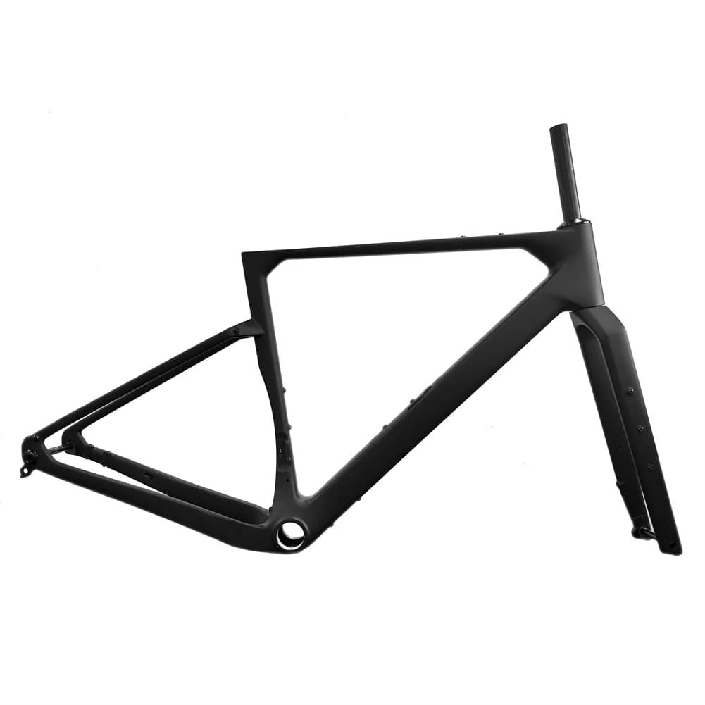 Cadre de vélo de gravier en carbone Spcycle G028 700x57C avec patte de dérailleur UDH et câblage int