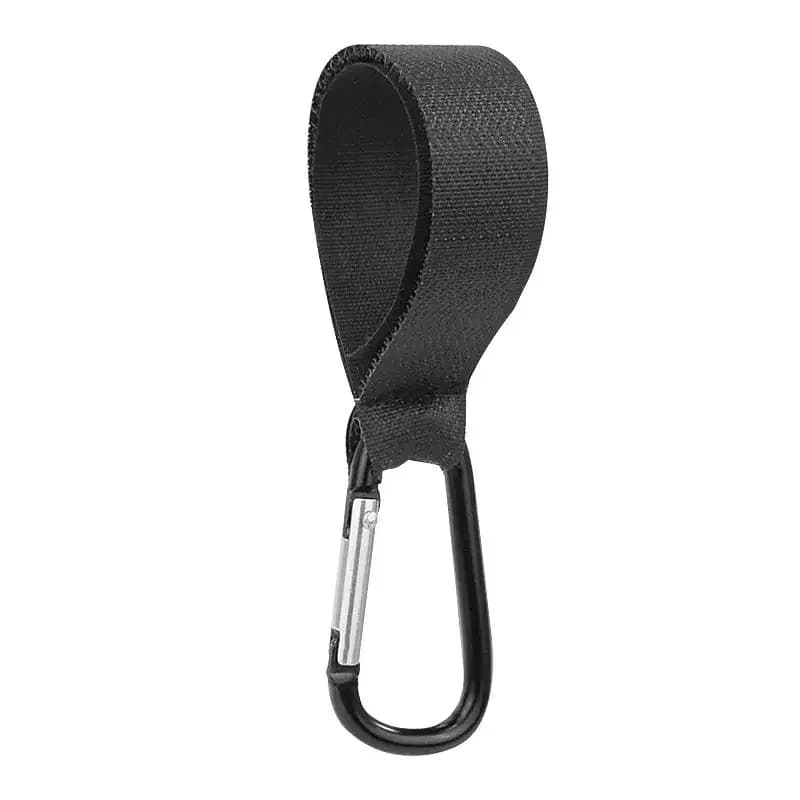 5/2 pièces bébé poussette crochet clip en alliage d'aluminium mousqueton chariot organisateur sac à